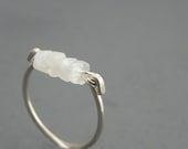 Moonstone and Sterling Silver Ring