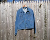 Vintage Wrangler Denim Jacket Mens Large