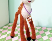 Felted Brown Deer