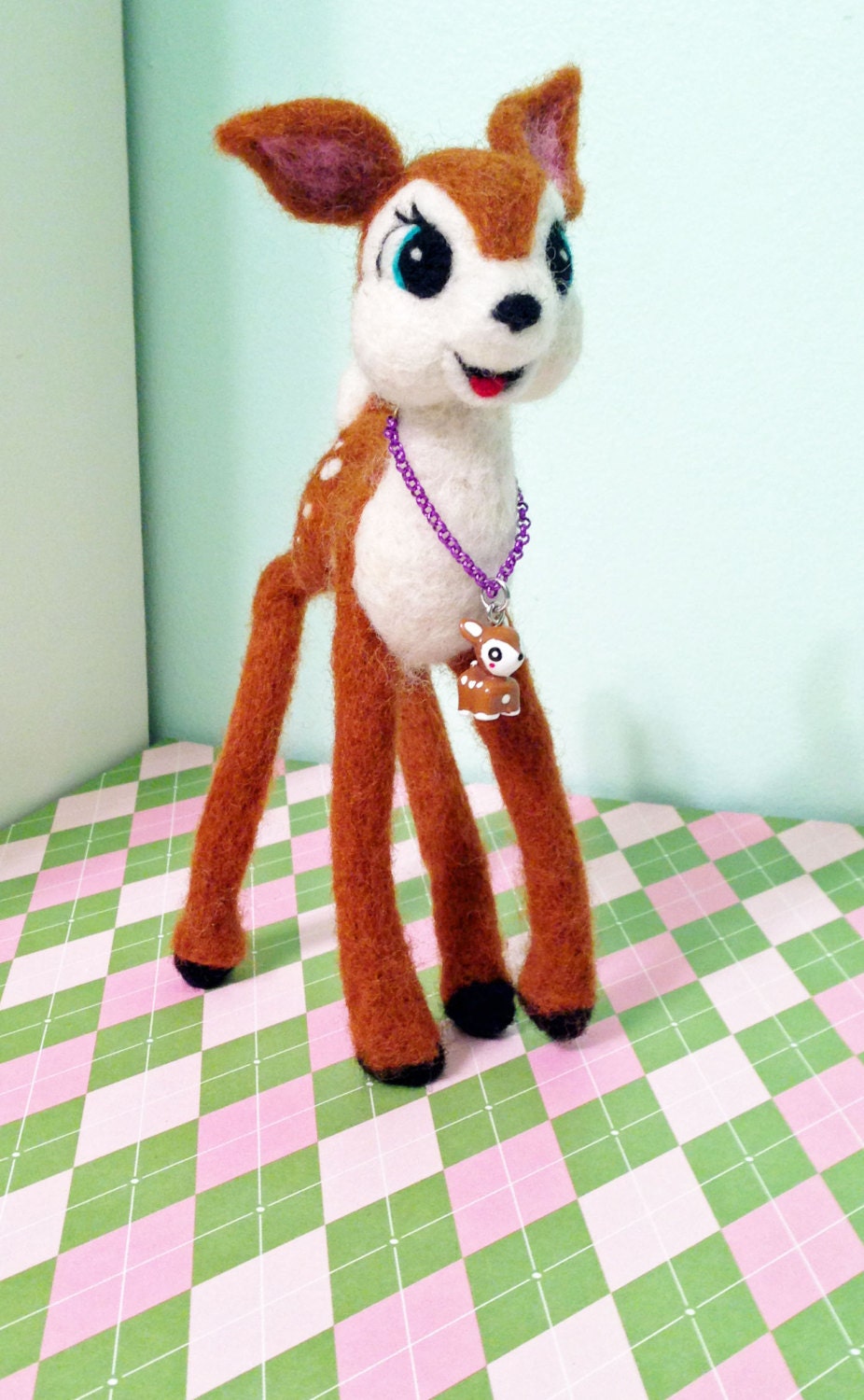 Felted Brown Deer