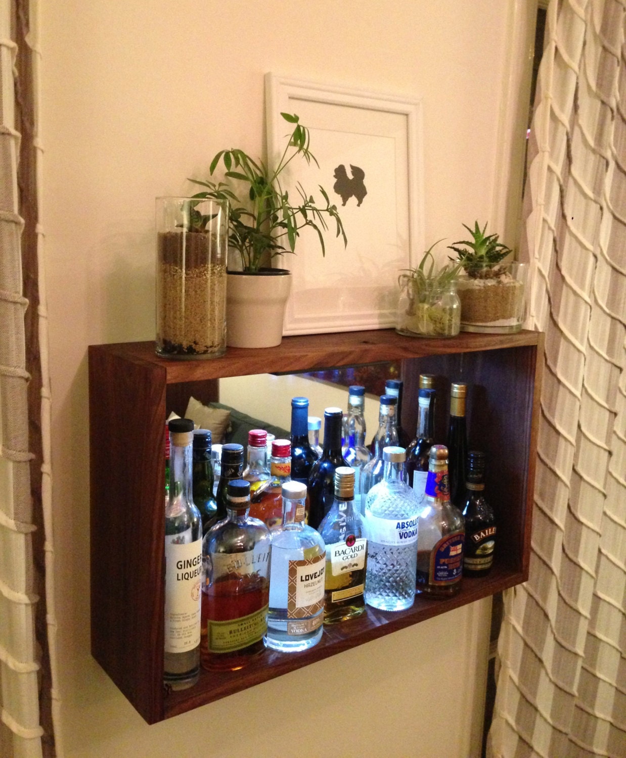 Home Bar / Liquor Shelf