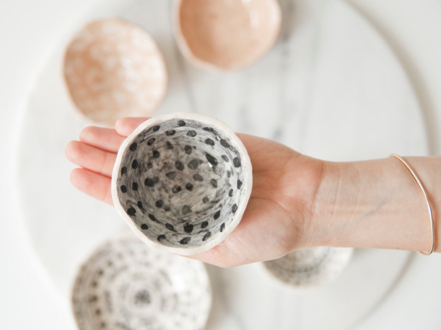 Dotty cup