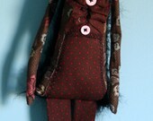 Staria the monster- Plush Art Doll- By ThEm DoLLz