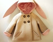 Honey Bunny Coat in Pink