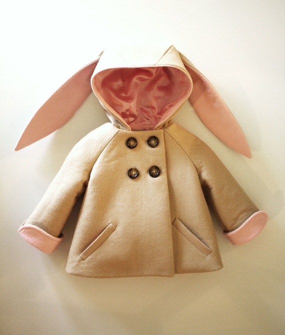 Honey Bunny Coat in Pink