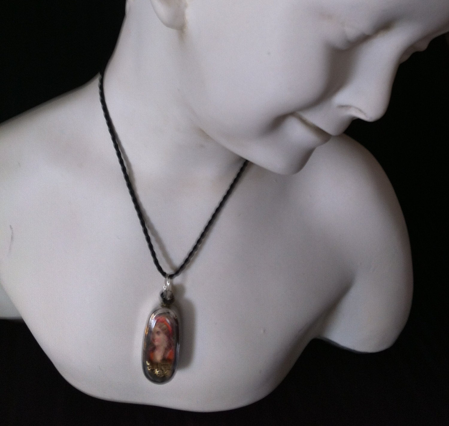 3D Beautiful Stage Coach Mixed Media, Altered Art, Diorama Pendant...