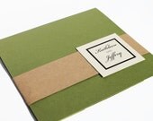 Rustic Wedding Pocket Invitation