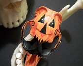 Muskrat-O-Lantern with Scary Face