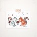 Little Squirrels Postcard