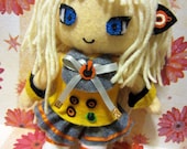 1 -OOAK 8" Kawaii SeeU Vocaloid anime fan plush