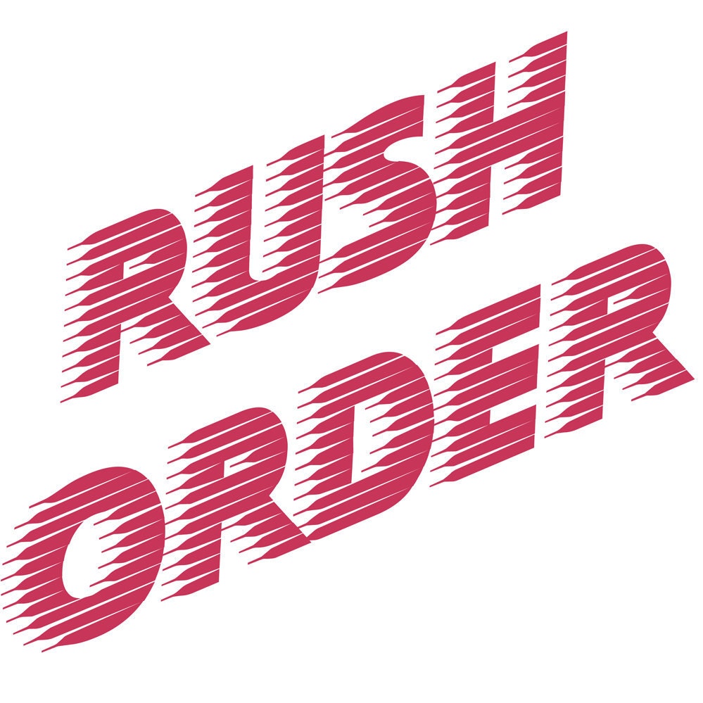 Add for Rush Order on Onesie/Shirt Purchase