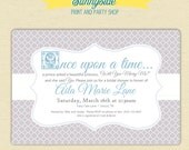 Once Upon a Time Baby / Bridal Shower Storybook Invite - Cinderella Colors Il_170x135