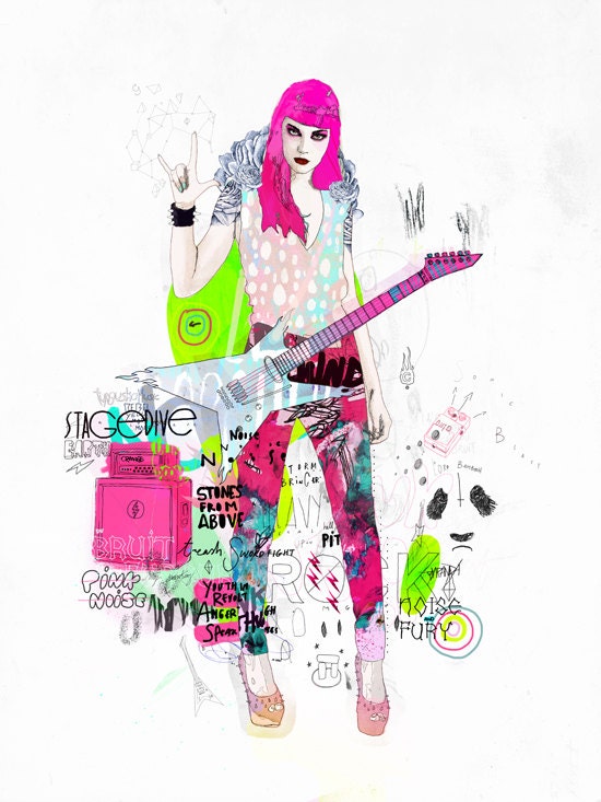Pink metal noise