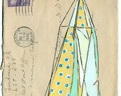 Sail Away With Me Honey/ Small Original Art