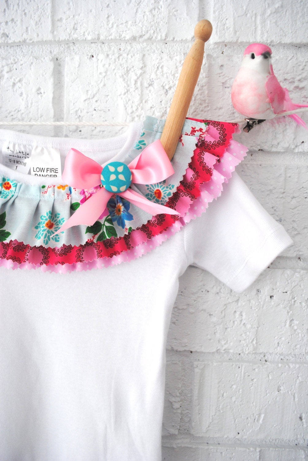 Ruffled Baby Bodysuit