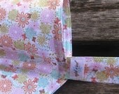 Nursing Cover Up- Happy Flowers in Spring Colors, Breastfeeding Cover in Rich Pastels