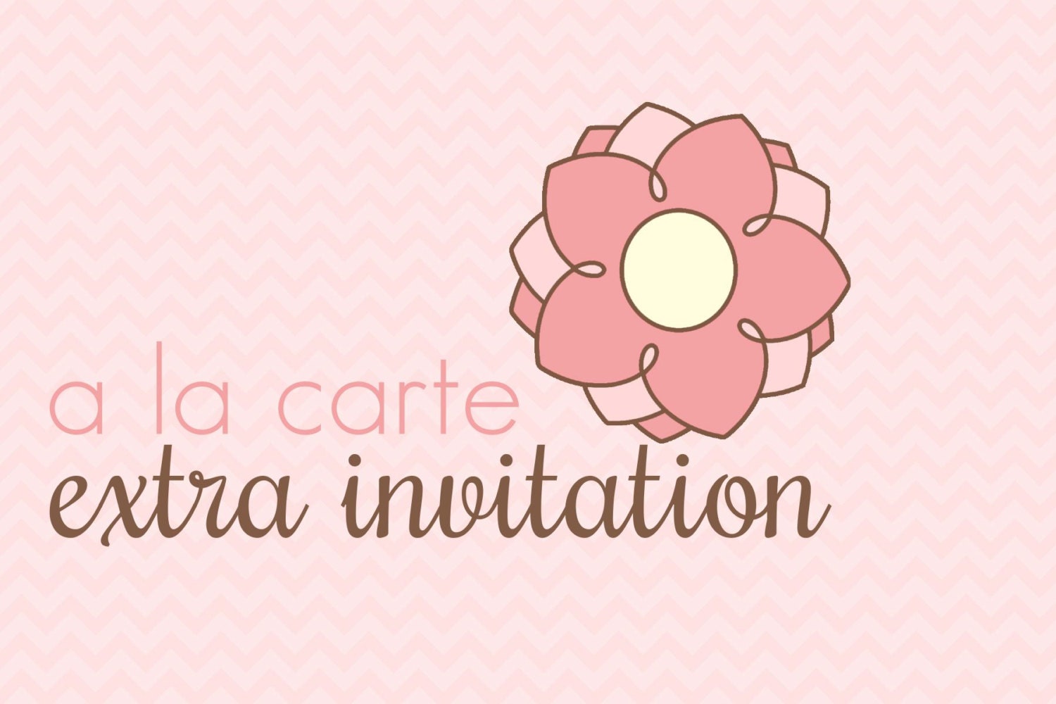 Extra Invitation Add-On