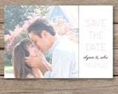 Printable Save the Date / DIY Custom Printable Save the Date / Style 001