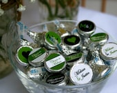 Hershey Kiss Labels in Green, Black and White- Print Your Own Il_170x135