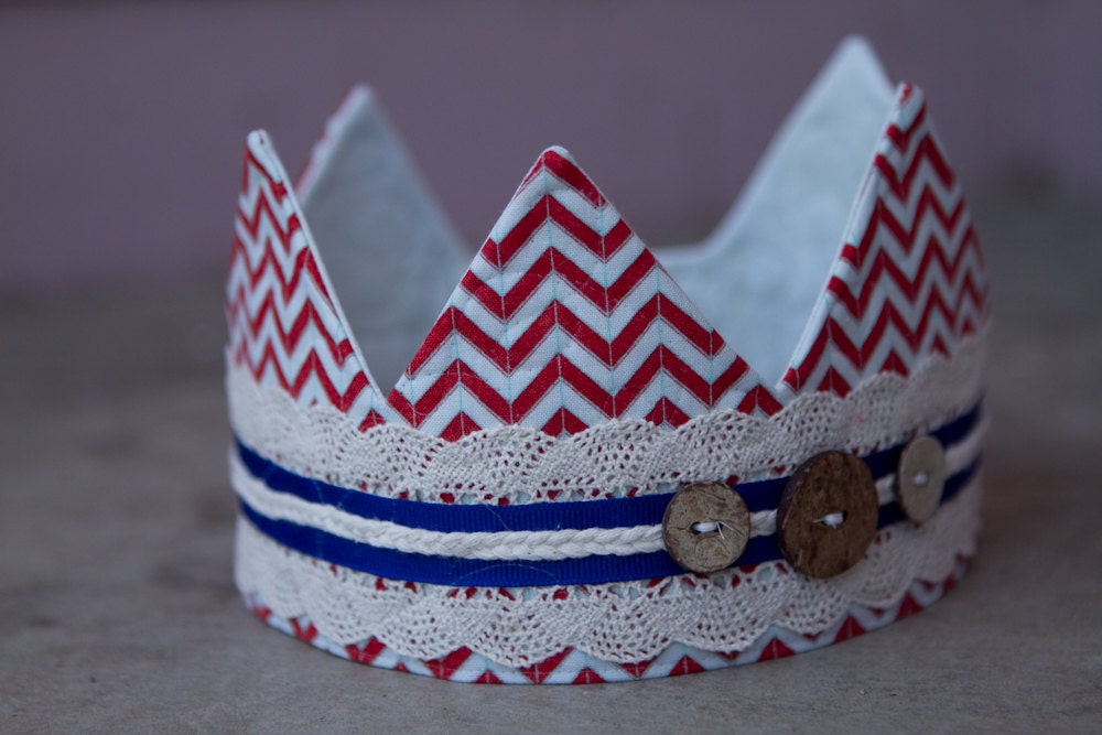 Fabric Crown - Prince/Princess Max