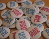 30 Gender Reveal Party Favors Team Pink Team Blue Baby Shower Pinback Buttons