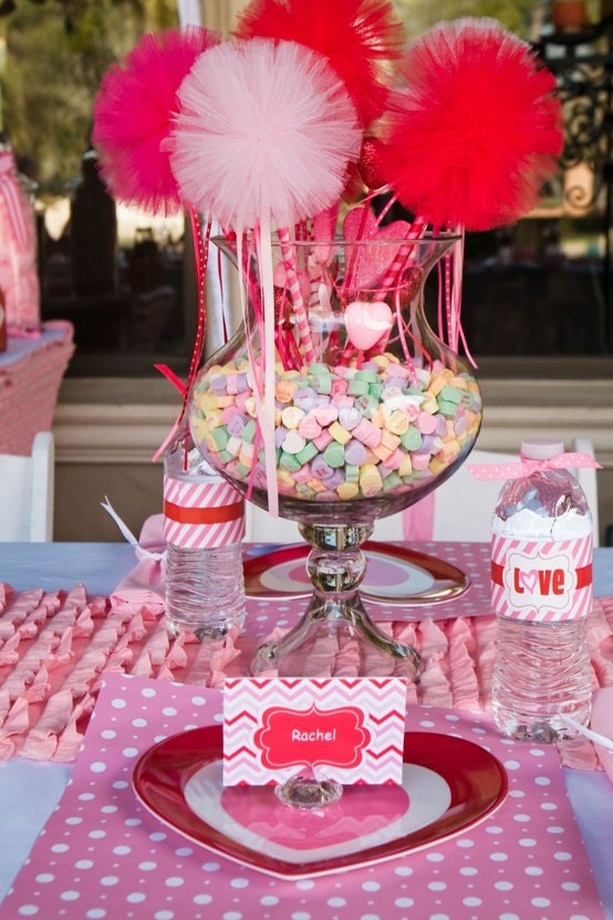 Tulle Pom Wand (Set of 15) Choose your colors Il_570xn