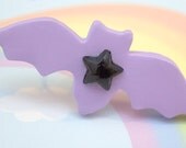 Lavender Star Bat Ring