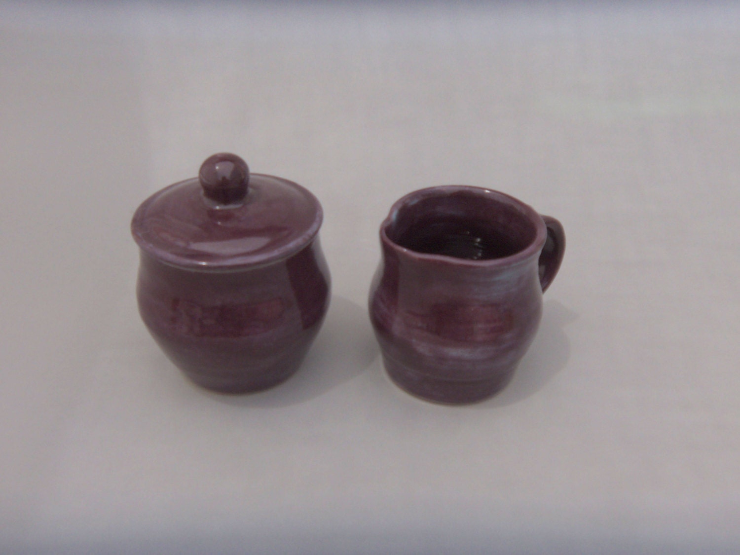 Cream and Sugar Set - Handmade Stoneware