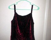 Velvet Short Tank Top