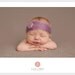 Newborn baby lacy mohair headband with dainty flower in dusty lavender purples with tie-backs --- sweet and unique for photos