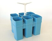 Silverware Caddy Dishwasher Flatware Utensil Holder Organizer "Silver Shower"