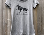 Game of Thrones // Winter Is Coming // Women's Scoop Neck Tee Shirt