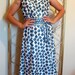 Vintage 1960s Empire Dress Maxi Dress Prom Tanglwood Brand