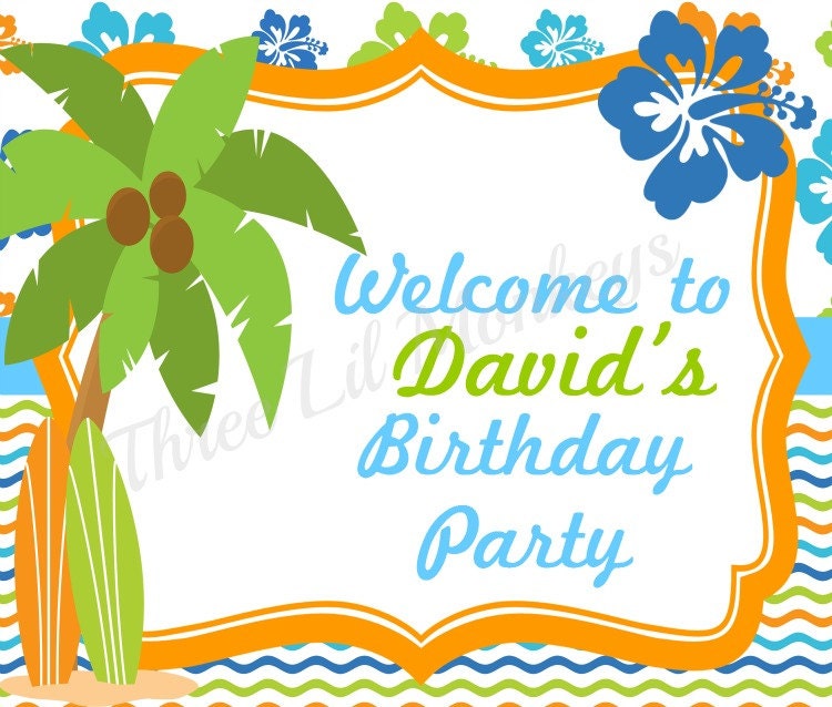 Surf's Up Door Sign -DIY Printable Il_170x135