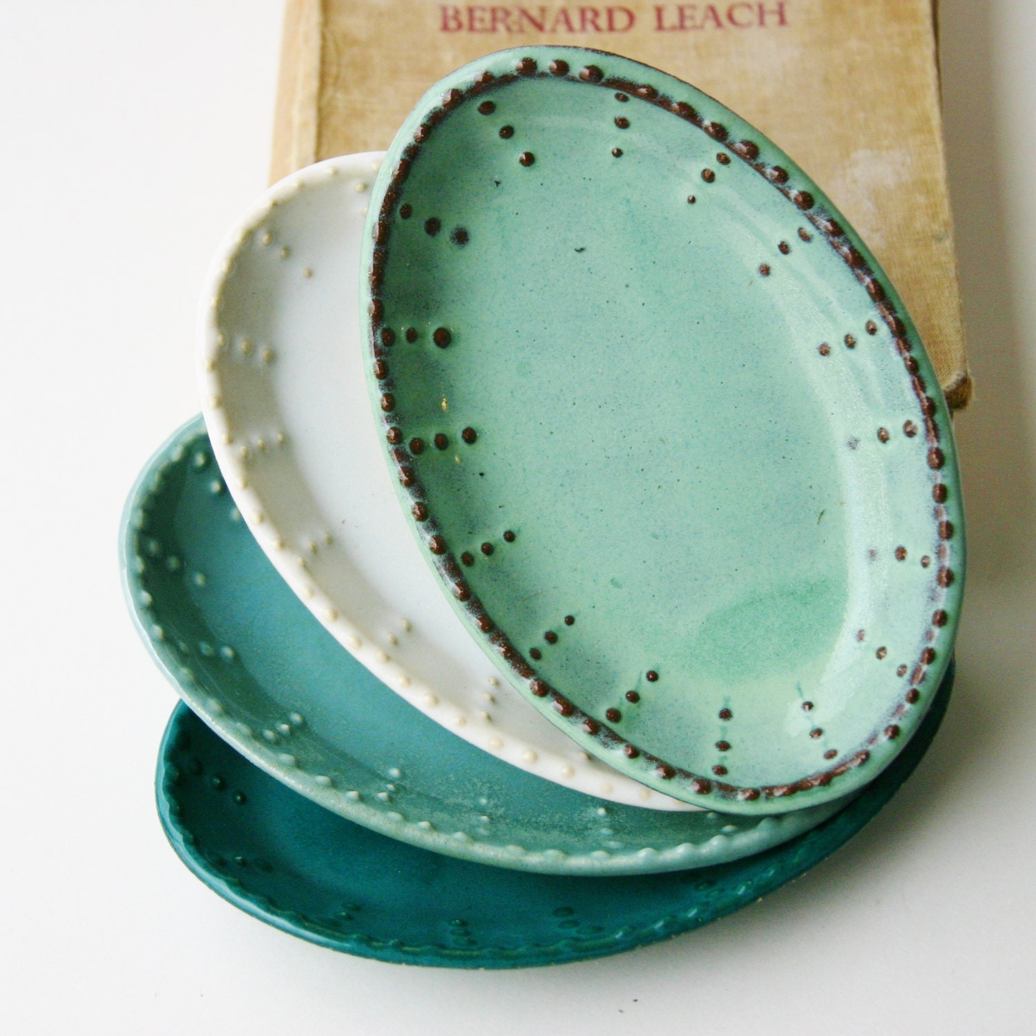 Small Oval Dish - Choose Your Color -  Aqua Mist French Country Dinnerware - One Dish