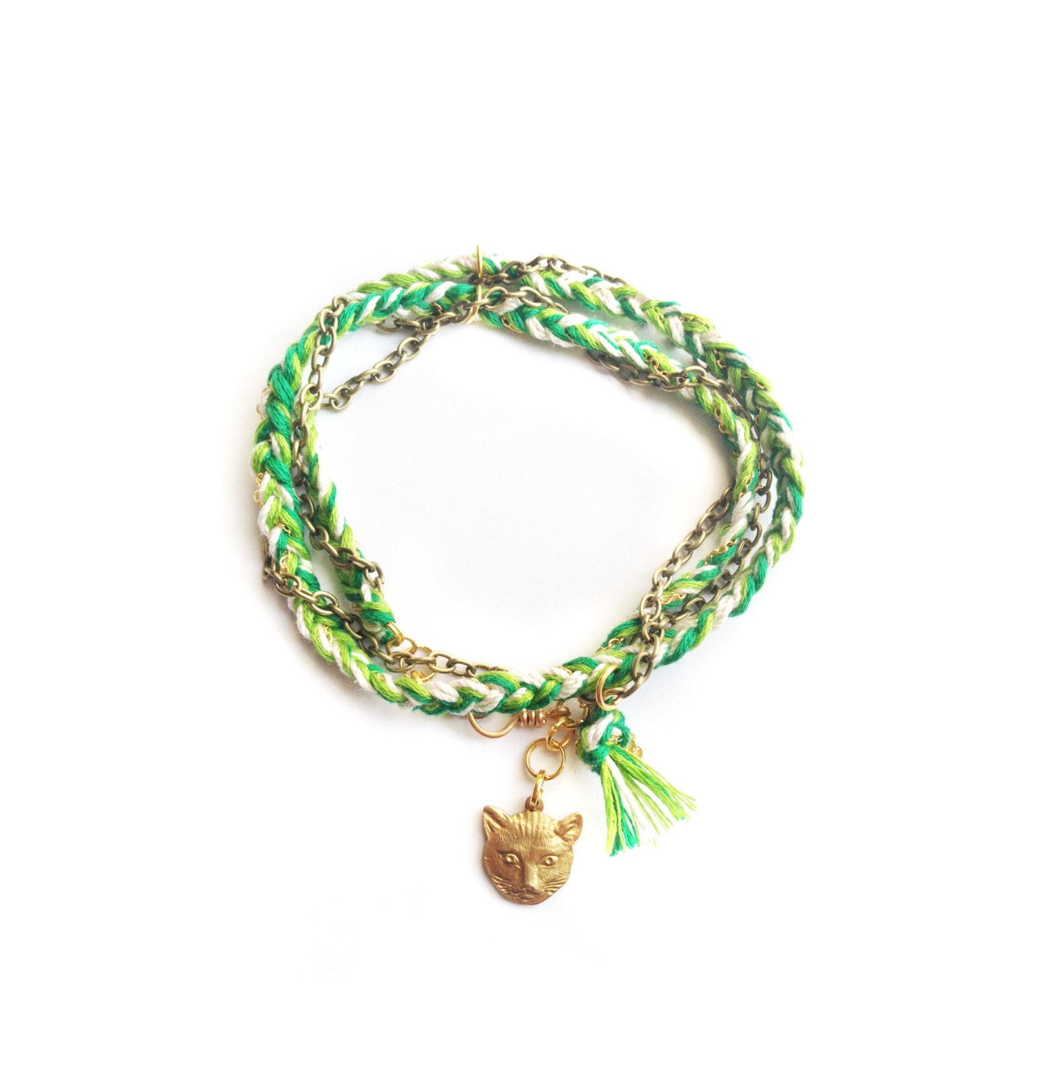 Jungle Kitty Bracelet