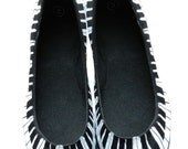 Piano Keys Painted Shoes- Flats or Heels