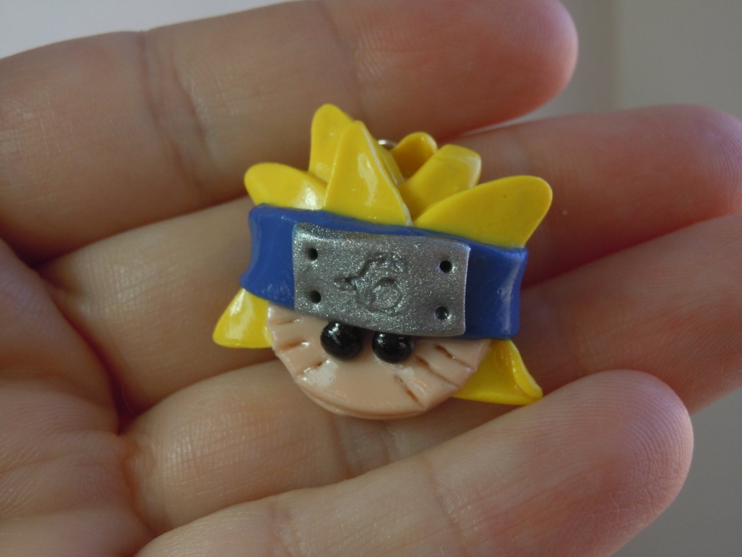 Kawaii Naruto Charm Polymer Clay Anime, Necklace, Cell Phone Charm