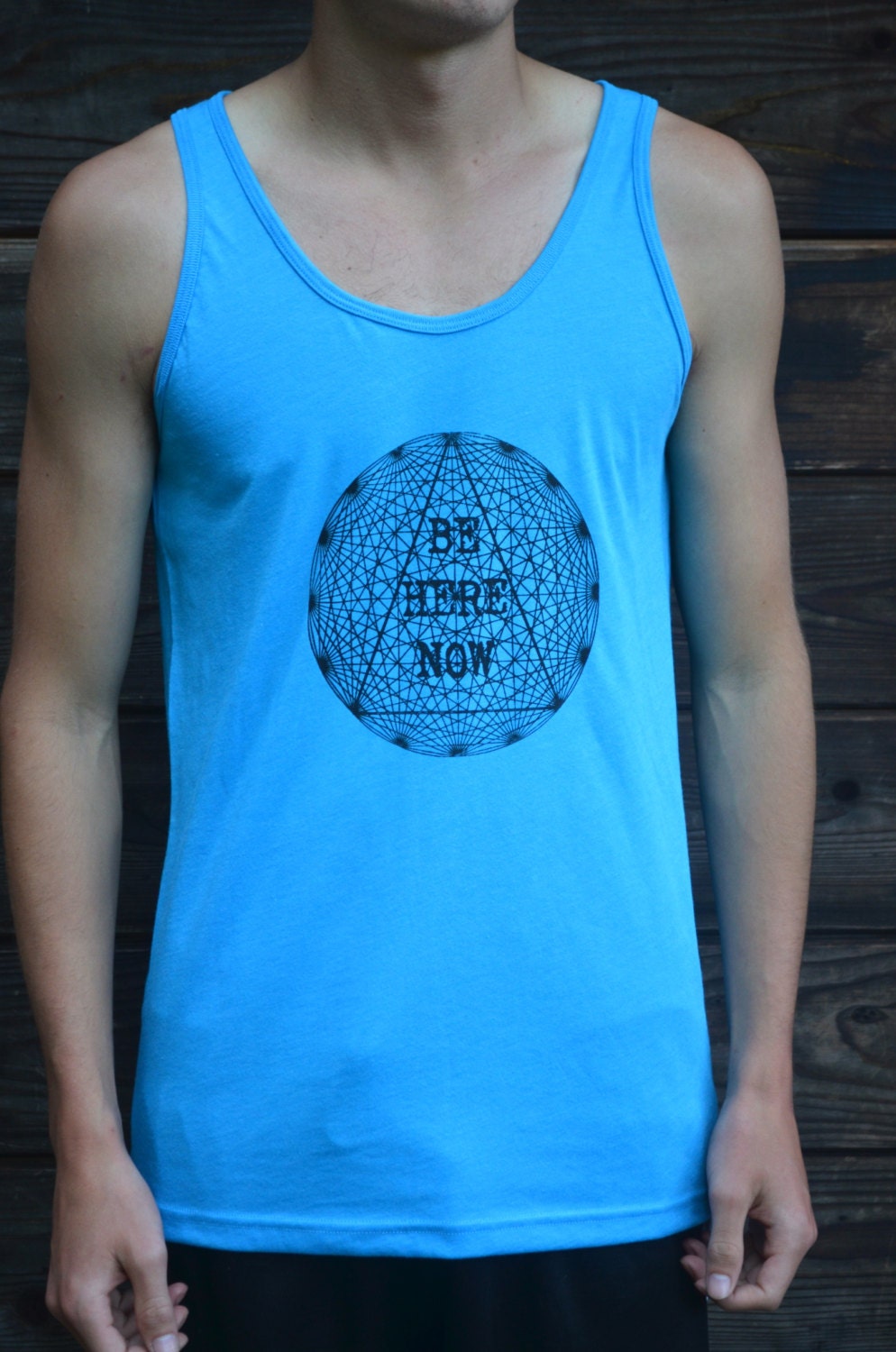 NEON BE Here NOW Unisex Tank Top