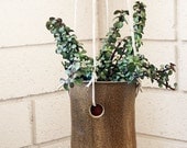 mottled hanging pot