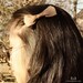 Oak Burlap Clo Hair Bow - Brown Textured Posable Hair Bow