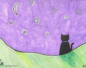 In The Light of the Silvery Moon Art Print