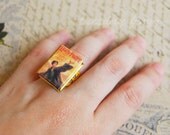 Book ring - a custom book locket ring