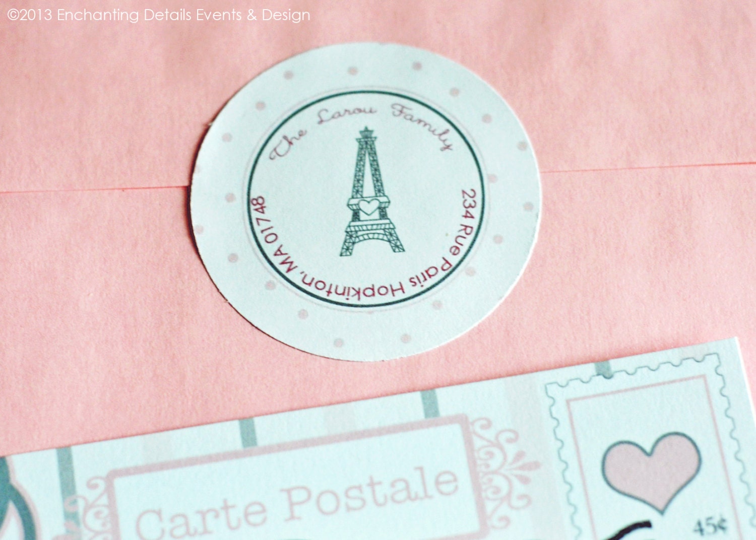 PARIS Printable Address Labels Enchanting Paris Il_170x135