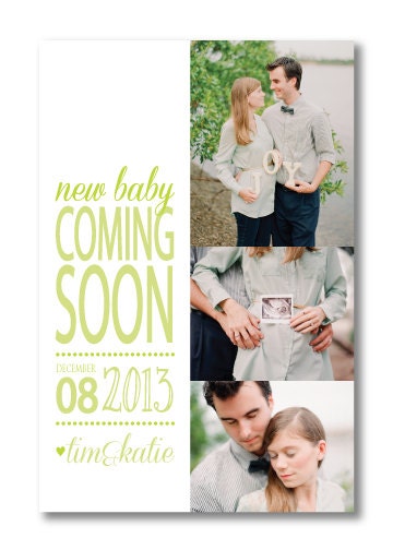 Printable Pregnancy Announcement
