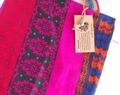 World Traveler Tote Bag Indie Beachy Orange Congo Adoption Fundraiser