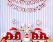 Special Price-Sport Baseball Birthday Party Package Personalized FULL Collection Set - PRINTABLE DIY - PS804CA1x Il_170x135