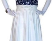 Vintage Floral 1960's Empire Waist Dress