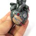 Anatomical Heart - Industrial Heart - Steampunk Heart - The Original "Terminator" - Pendant / Necklace