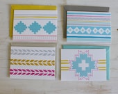 Santa Fe Summer - Set of 4 Blank Cards